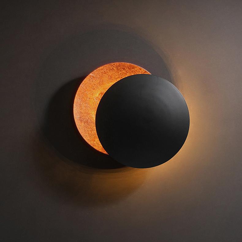 Creative Rotatable Moon Phase Wall Lamp