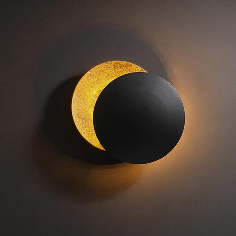 Creative Rotatable Moon Phase Wall Lamp