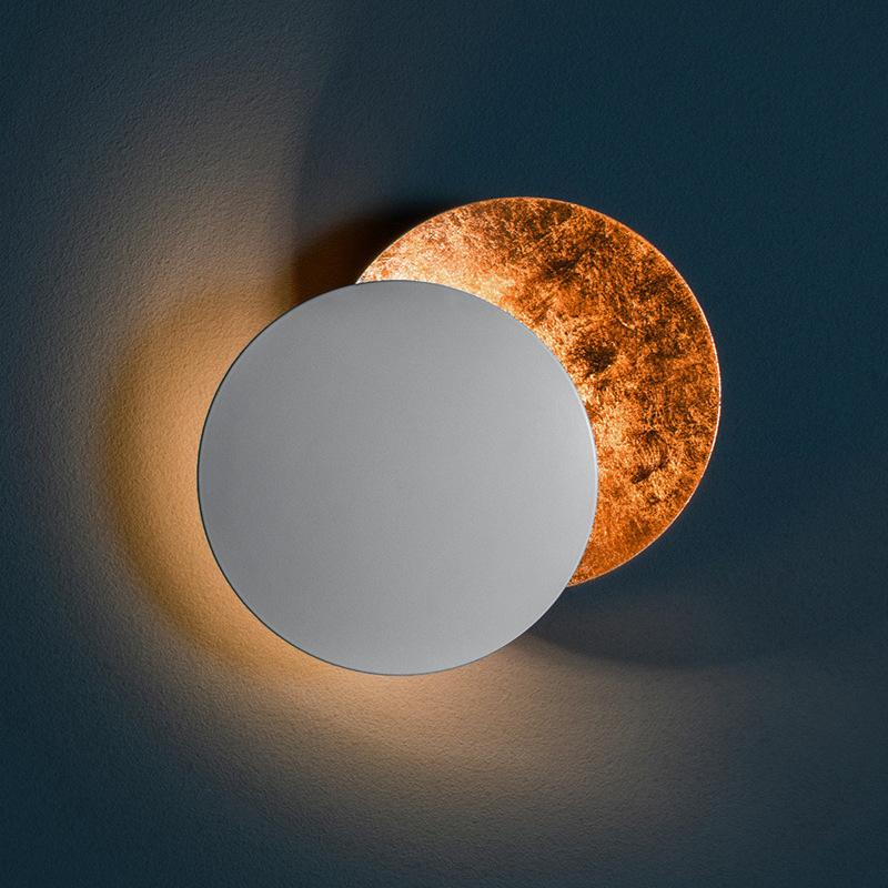 Creative Rotatable Moon Phase Wall Lamp