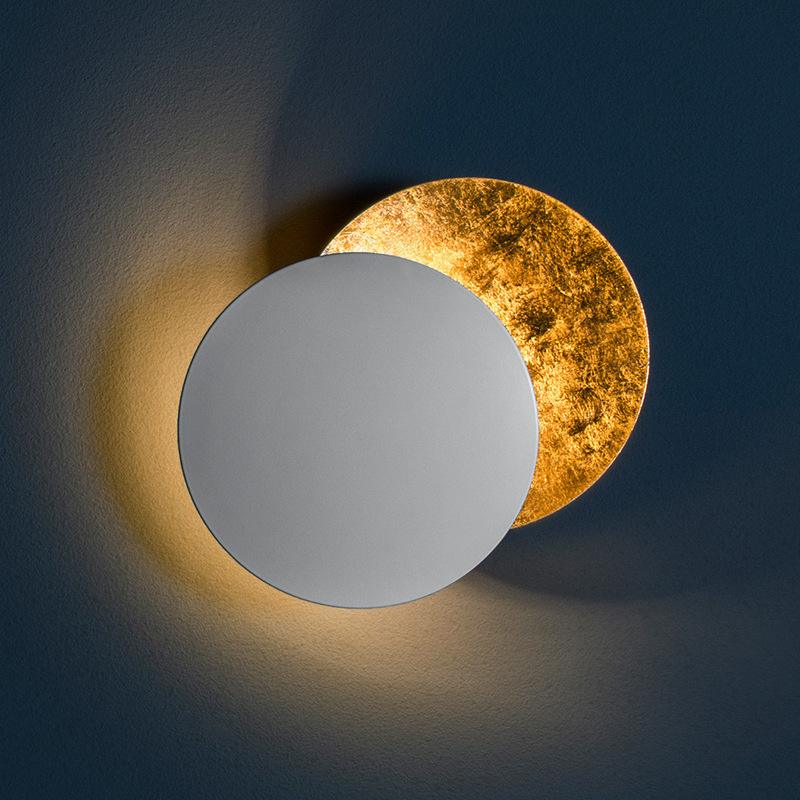 Creative Rotatable Moon Phase Wall Lamp