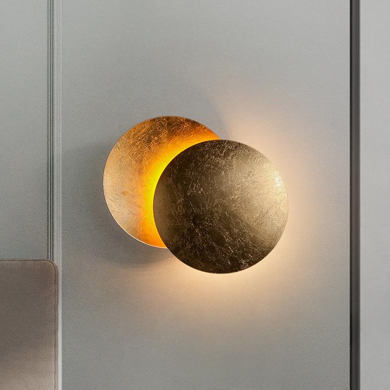 Creative Rotatable Moon Phase Wall Lamp