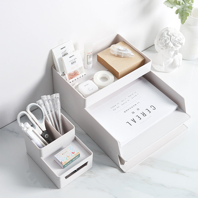 Home Office Multi-layered Desk Organizer