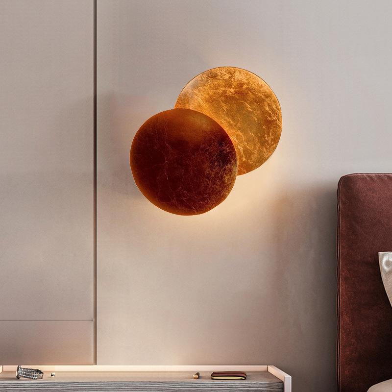 Creative Rotatable Moon Phase Wall Lamp