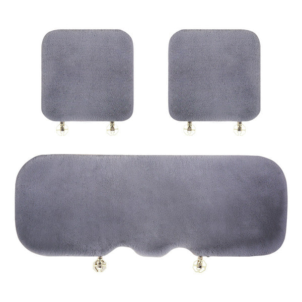 Plush Car Seat Cushion