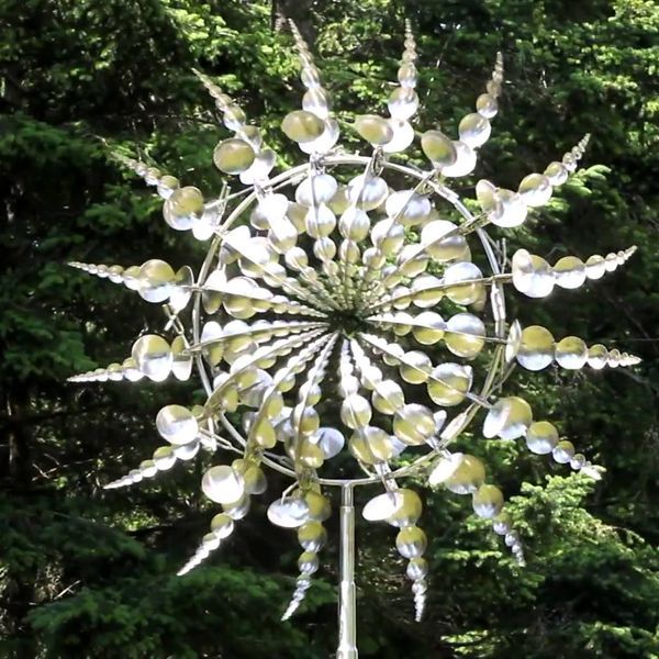 Unique Magical Metal Windmill – Kinetic Garden Spinner for Outdoor Decor