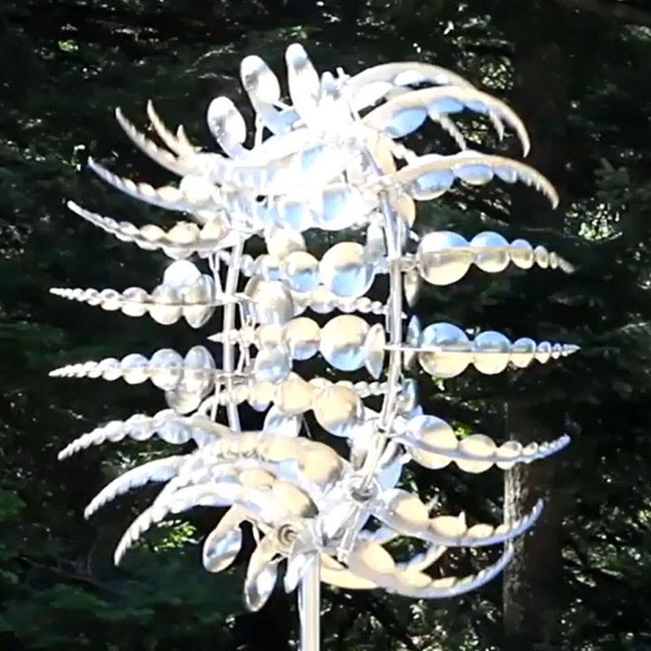 Unique Magical Metal Windmill – Kinetic Garden Spinner for Outdoor Decor