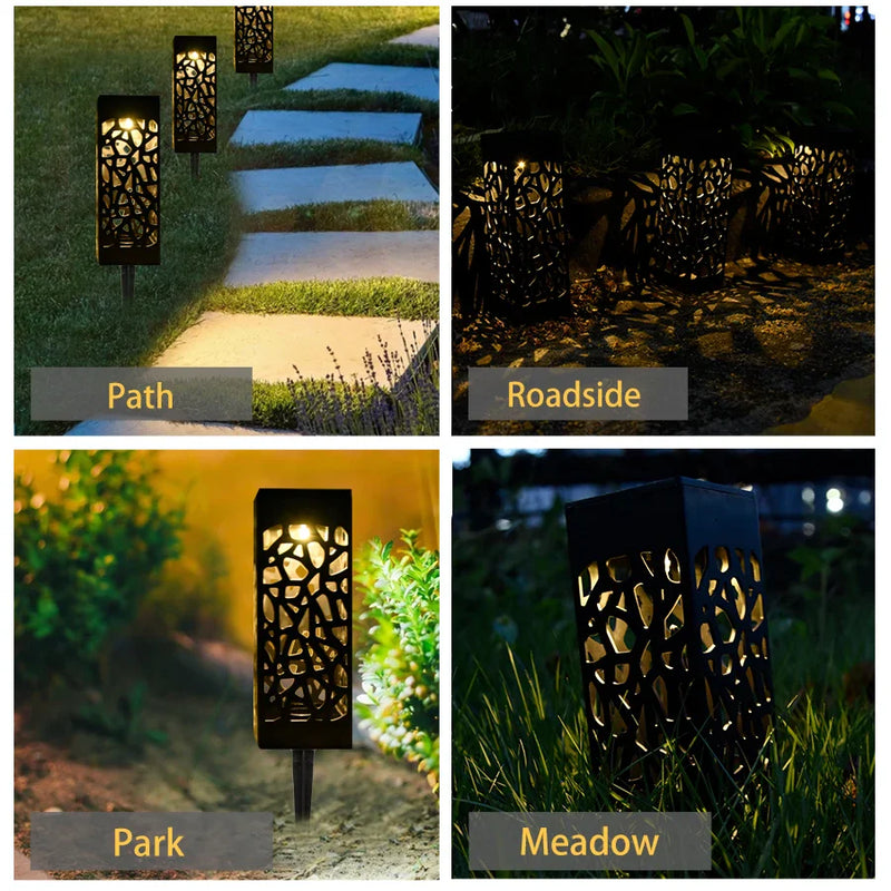 SolarGlow LED Solar Powered Lawn Lights – Waterproof Path Lighting for Garden & Driveway