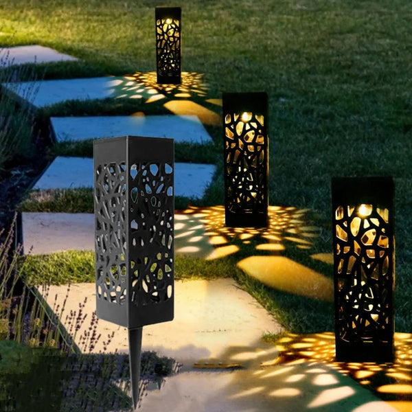 SolarGlow LED Solar Powered Lawn Lights – Waterproof Path Lighting for Garden & Driveway