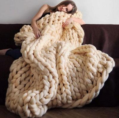 Deluxe Braided Wool Blanket