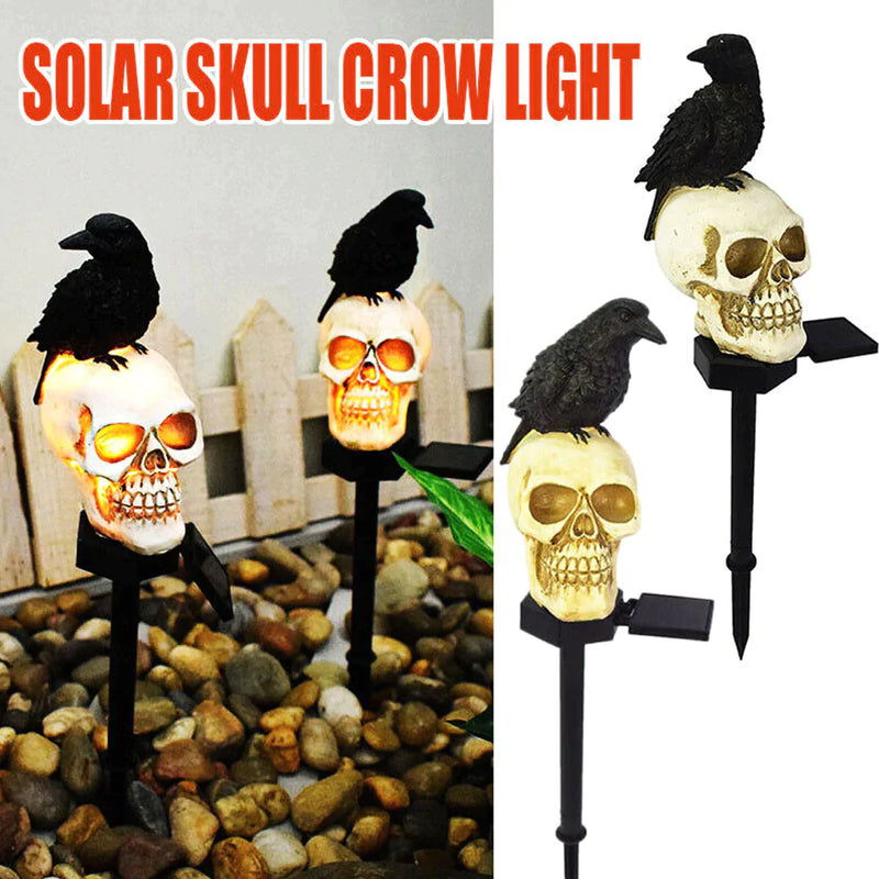 Skull Garden Solar Decorative Lights