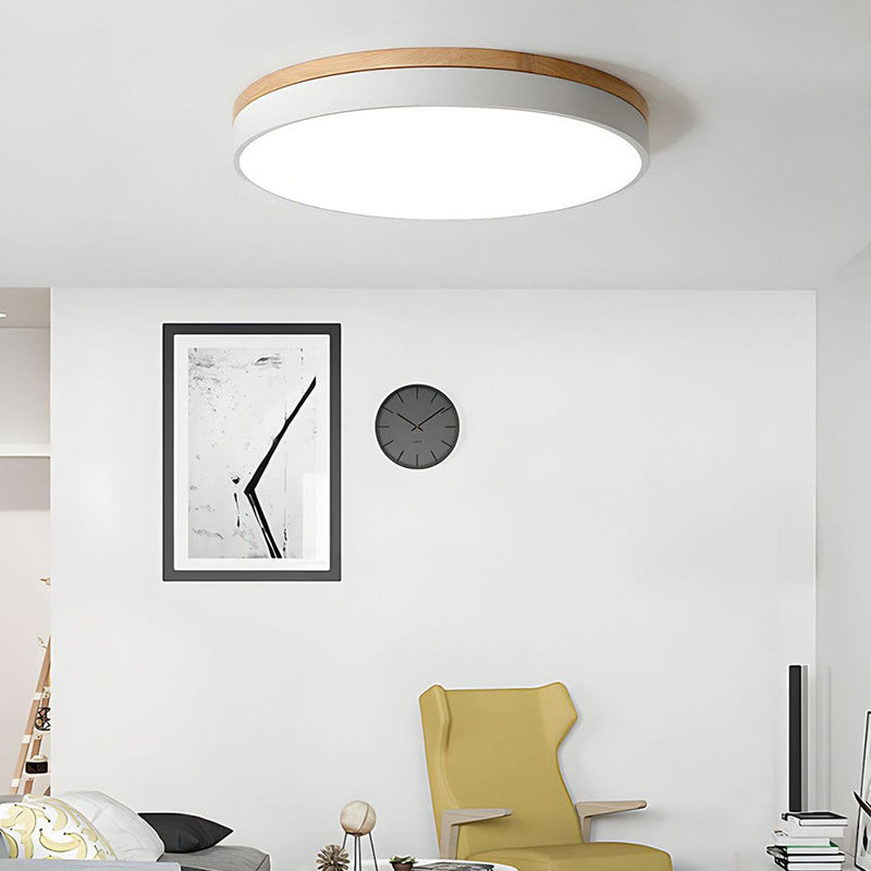 Miravique Round Shape Flush Mount Ceiling Lights