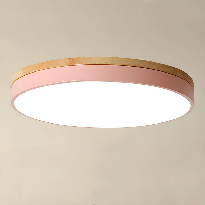 Miravique Round Shape Flush Mount Ceiling Lights