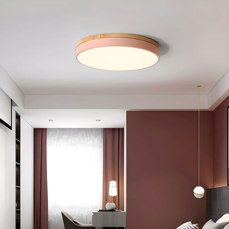 Miravique Round Shape Flush Mount Ceiling Lights