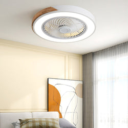 Miravique Wood Ceiling Fans With LED Lights