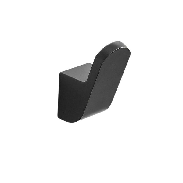 Miravique Black Aluminium Robe Wall Hooks