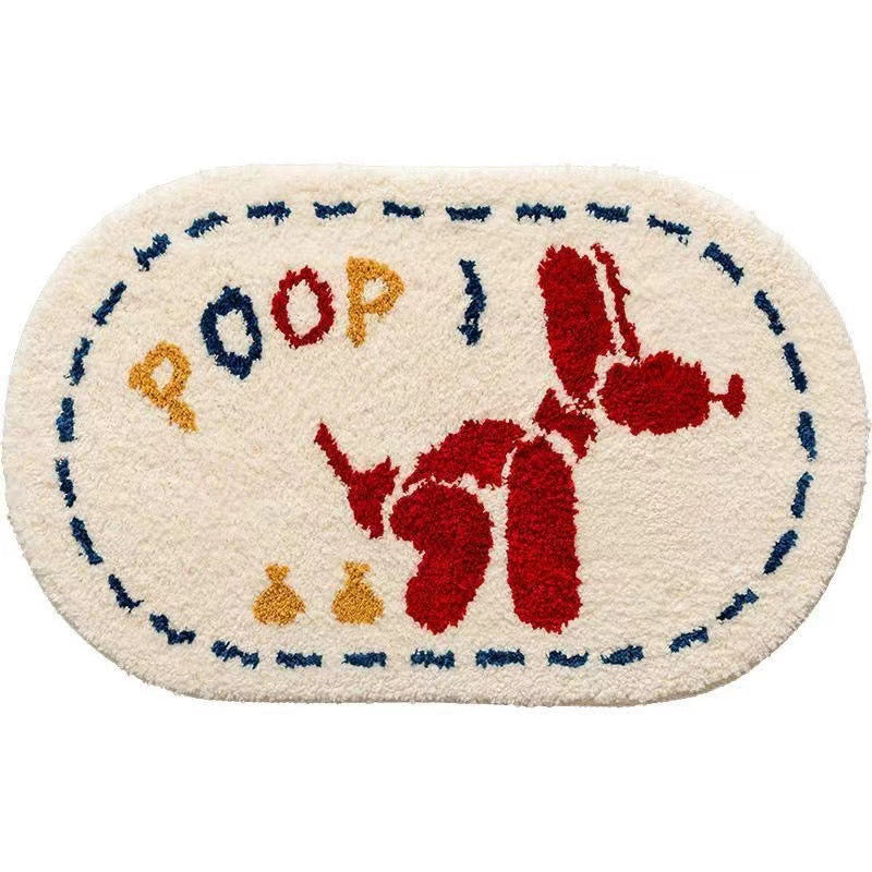 Funny Cartoon Absorbent Bath Mat