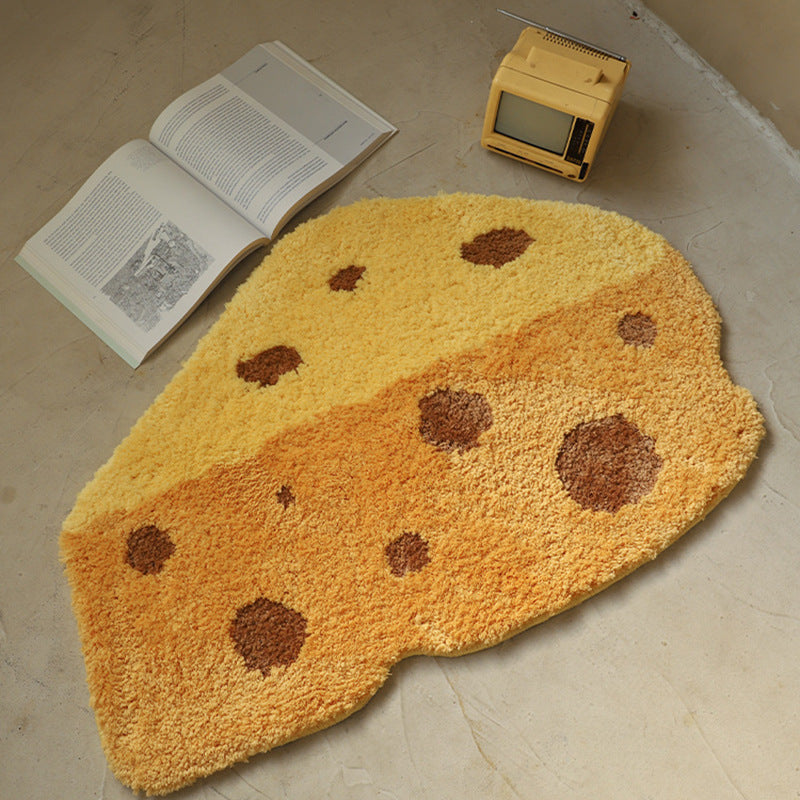 Cartoon Cute Cheese Bedroom Mat