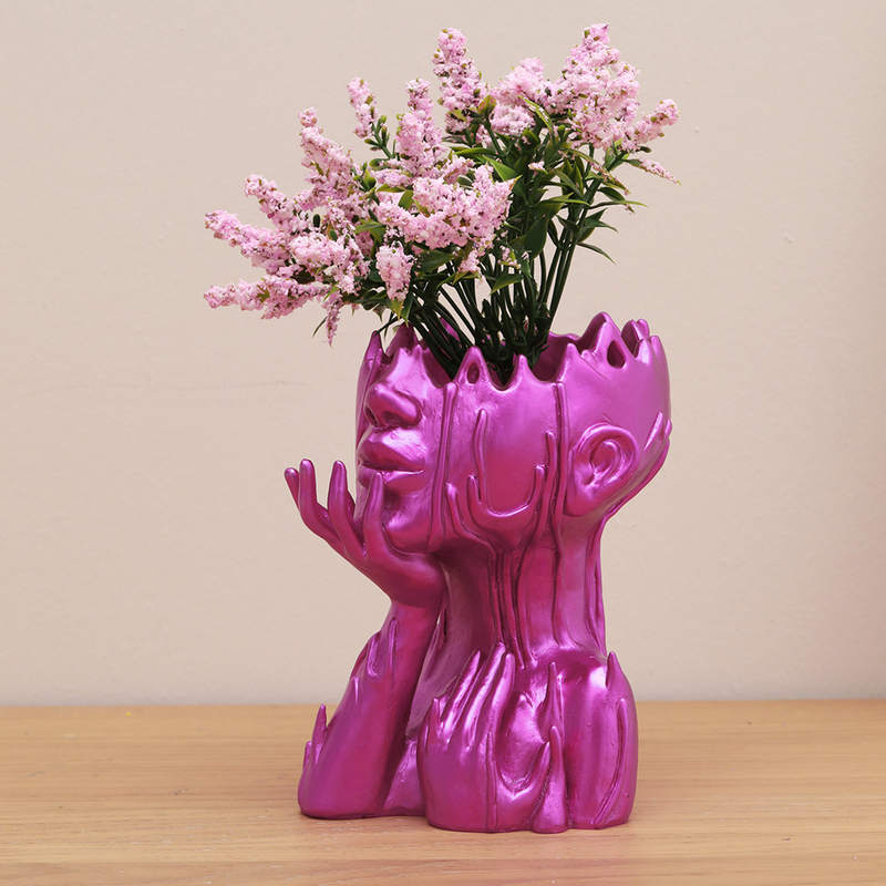 Melted Girl Planter