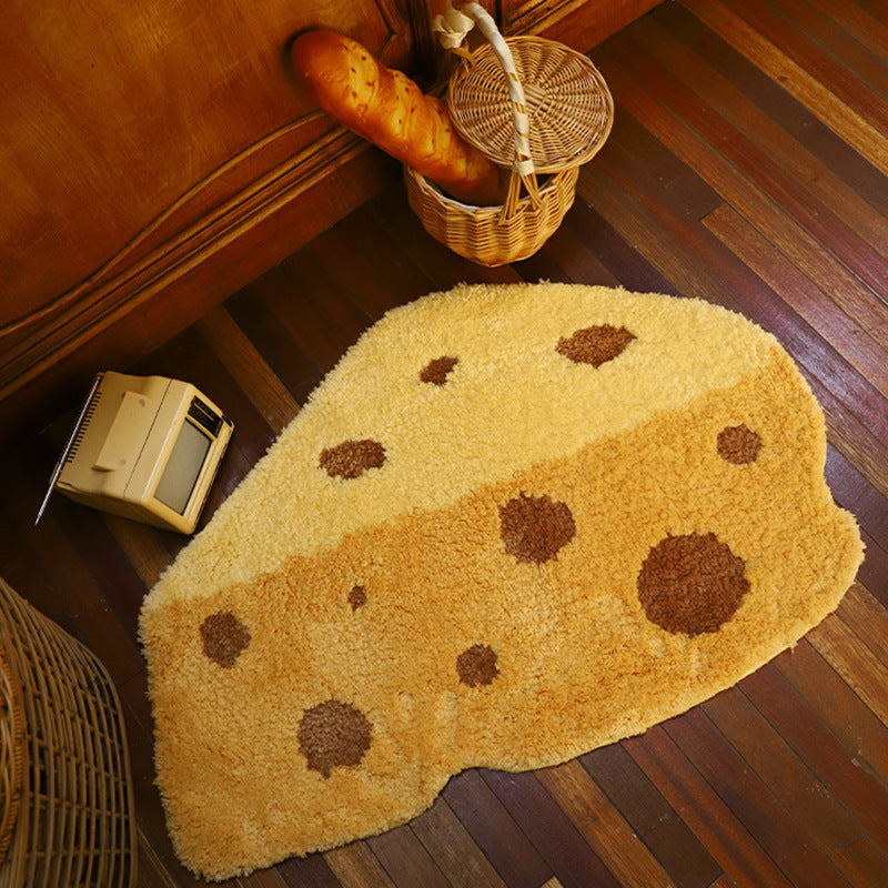 Cartoon Cute Cheese Bedroom Mat