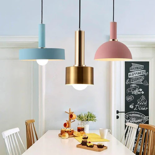 Miravique Macaron Colored Pendant Lights