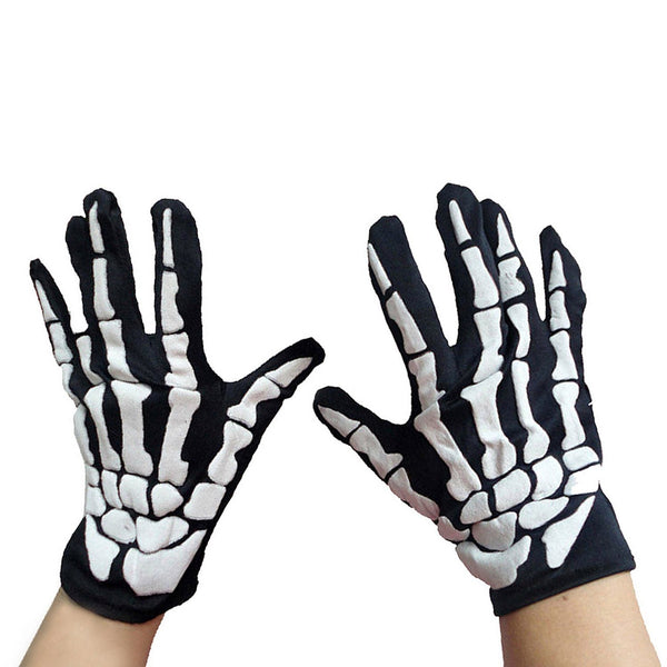 2-Pack: Halloween Special Glow In The Dark Gloves