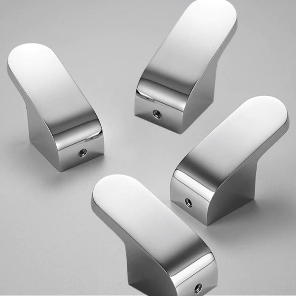 Miravique Silver Chrome Robe Wall Hooks