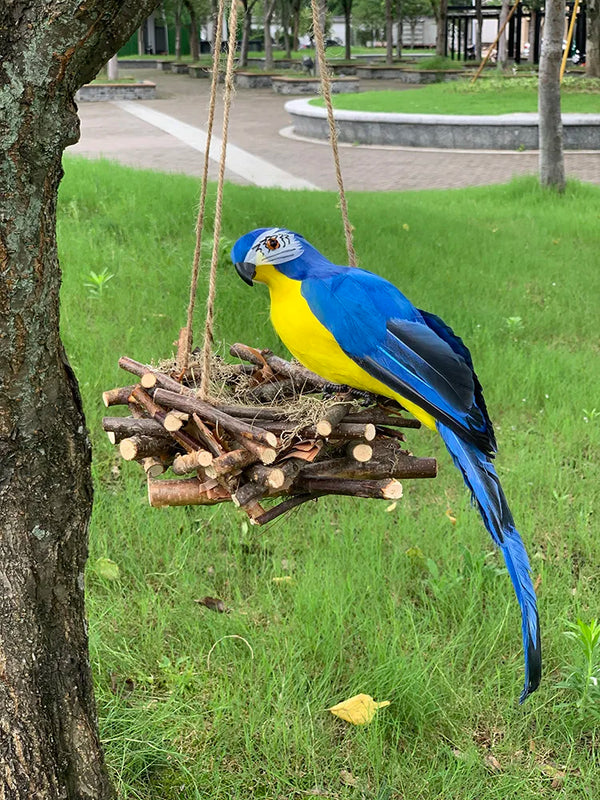 Garden decoration - ParrotGlow - Exotic Parrot - Vibrant Accents