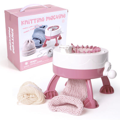 Wool knitting machine