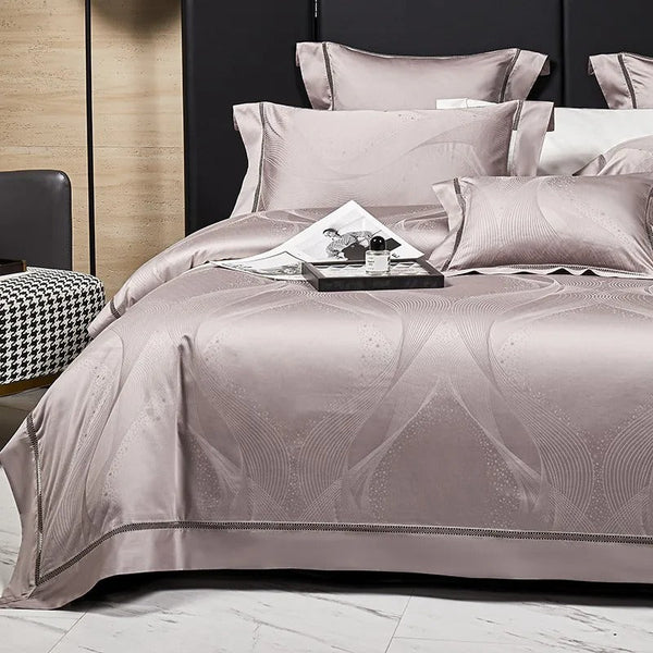 Miravique Egyptian Cotton Jacquard Bedding Set