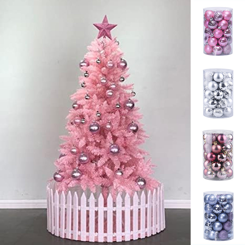 34pcs Christmas Tree Balls Ornaments