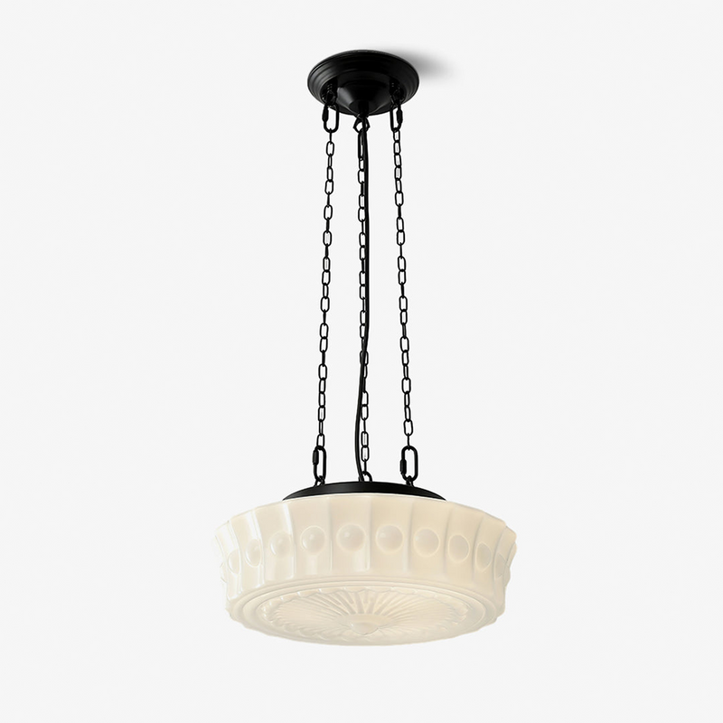 Miravique Vintage Round Pendant Light