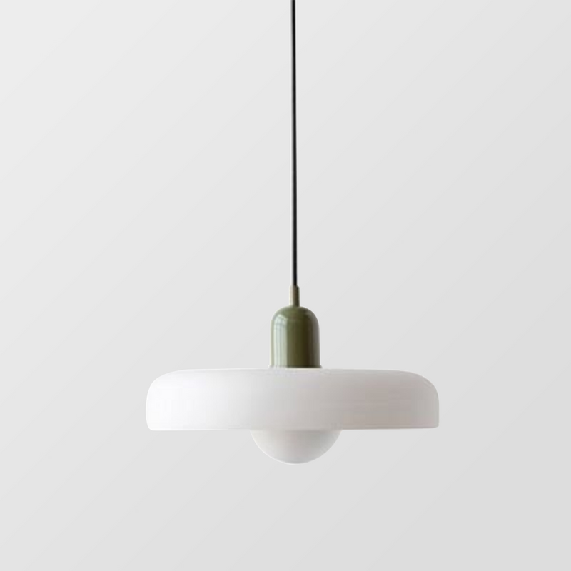 Bauhaus Pendant Lamp – Colored Glass Stylish Design