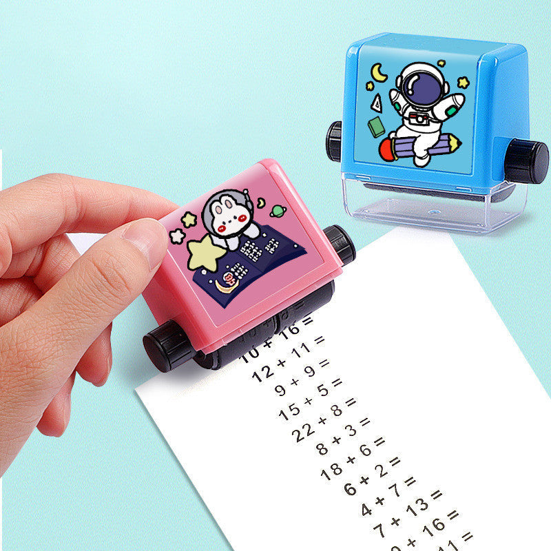 Reusable Roller Digital Teaching Stamp for Preschool Kindergarten Homeschool Supplies