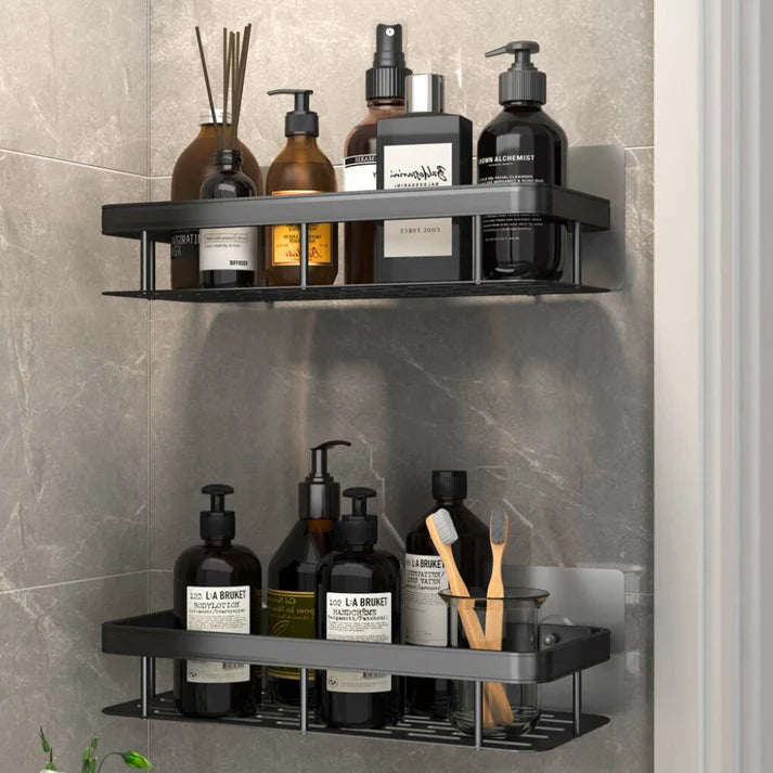 Rustproof Aluminum Corner Shelf Rack