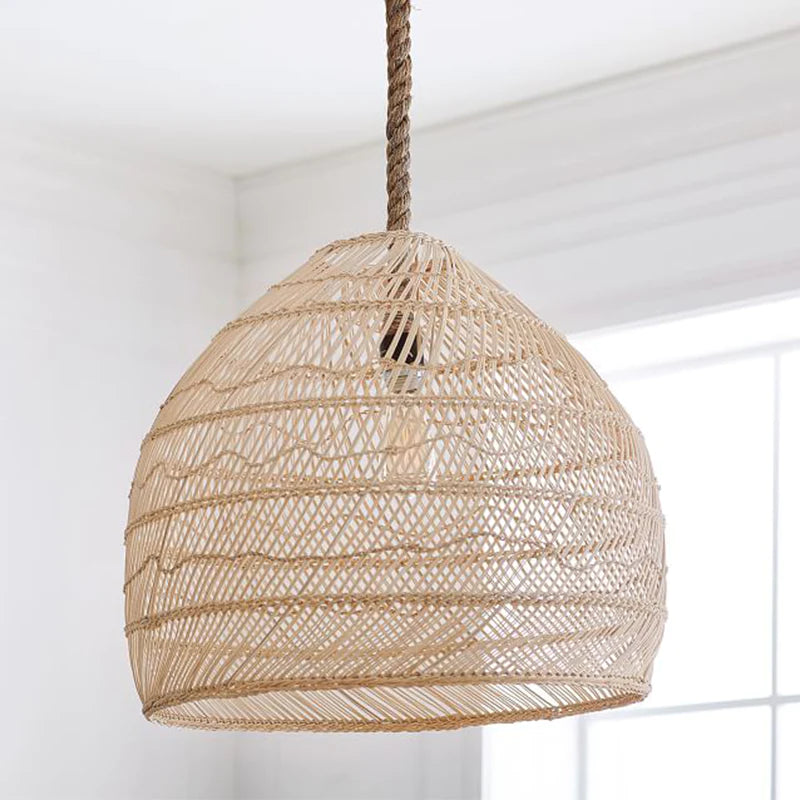 Miravique Hemp Rope Hanging Ceiling Lights