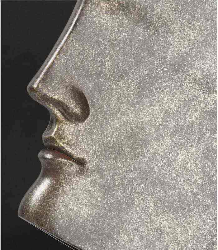 Bookends Decorative Sculpture Resin Art Abstract Face Ornaments