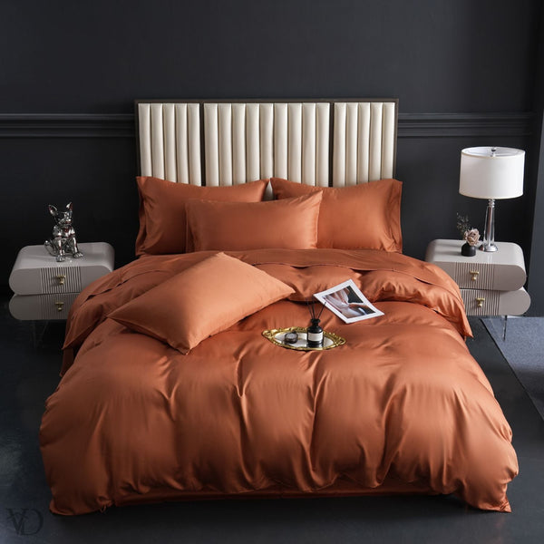 Miravique Dream Caramel Luxury Bamboo Bedding Set