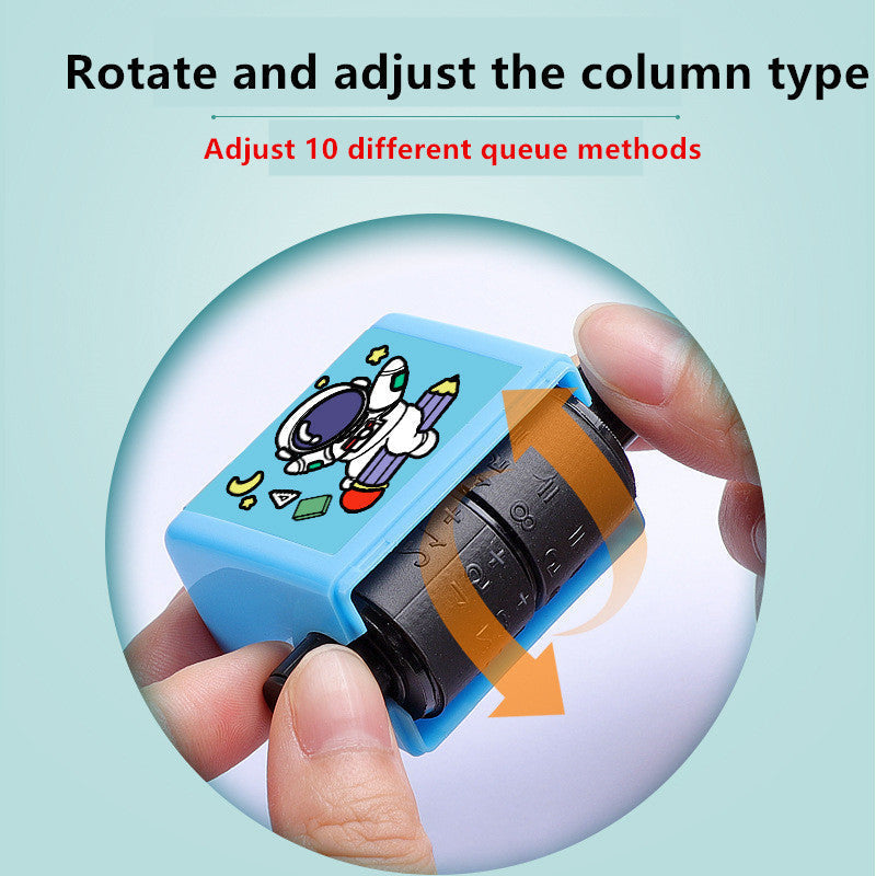 Reusable Roller Digital Teaching Stamp for Preschool Kindergarten Homeschool Supplies