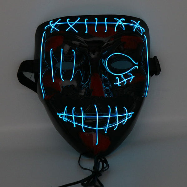 Halloween scary face hood