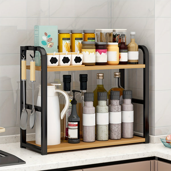 Kitchen Storage Rack - Spicify - Stainless Steel - Countertop Organizer