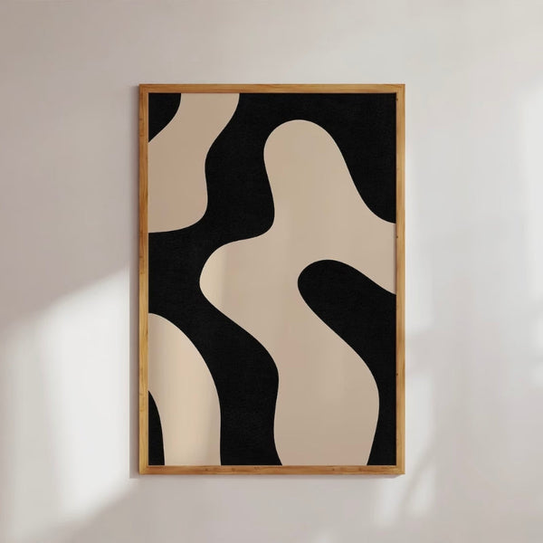 Minimalistic Abstract Neutral Wall Art Poster Prints