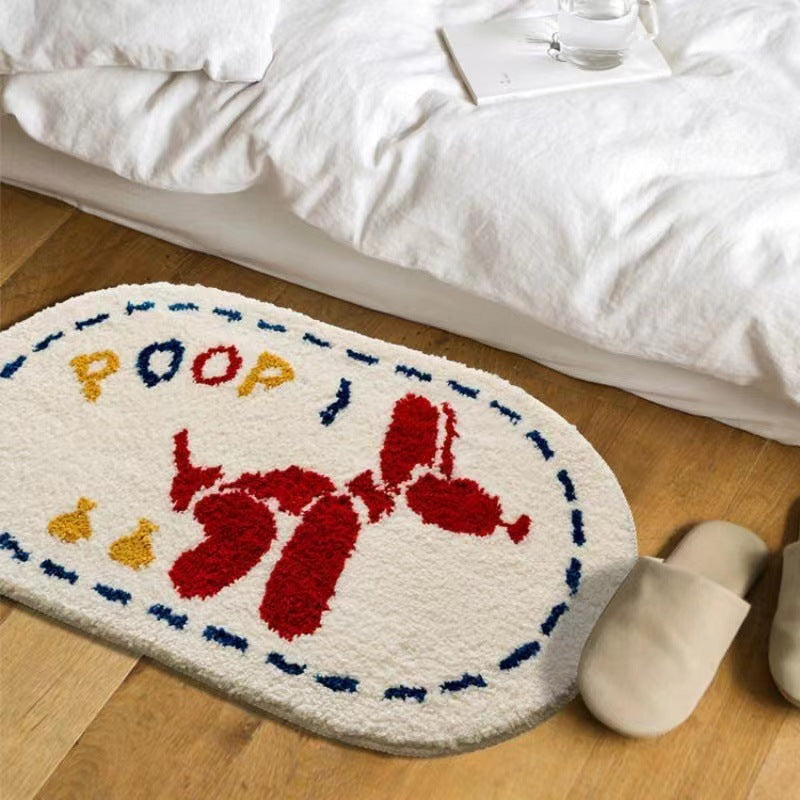 Funny Cartoon Absorbent Bath Mat