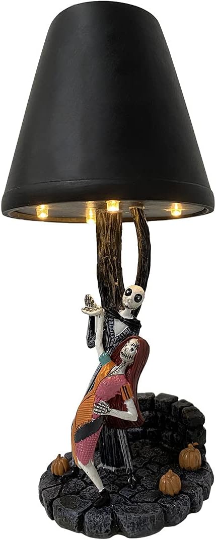 New Halloween Home Bedroom Jack Glowing Table Lamp LED Lamp Halloween Table Lamp