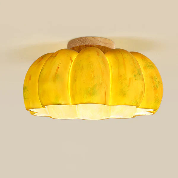 Miravique Pumpkin Ceiling Light