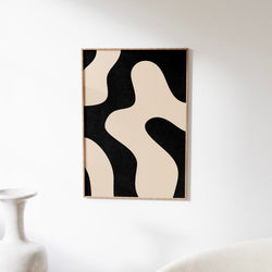 Minimalistic Abstract Neutral Wall Art Poster Prints