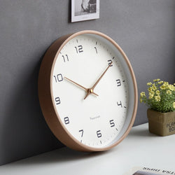 Wooden Wall Clock - Scandinavian Simplicity