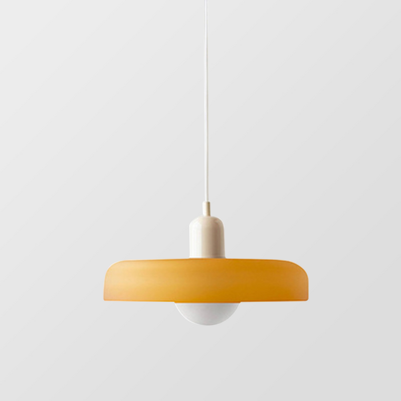 Bauhaus Pendant Lamp – Colored Glass Stylish Design