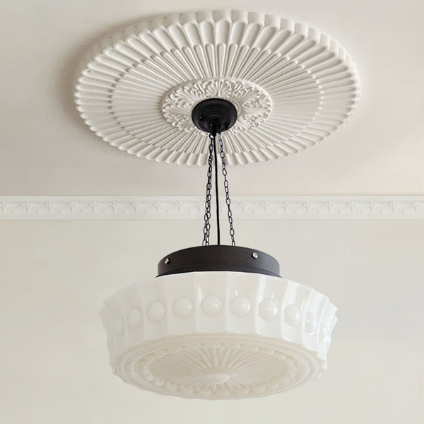 Miravique Vintage Round Pendant Light