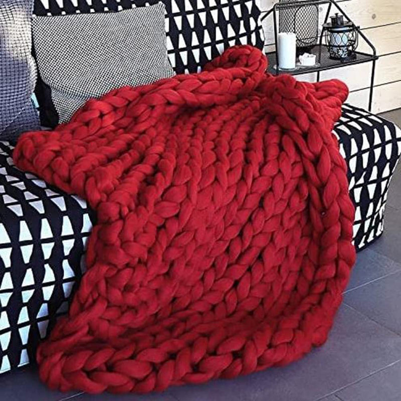 Deluxe Braided Wool Blanket