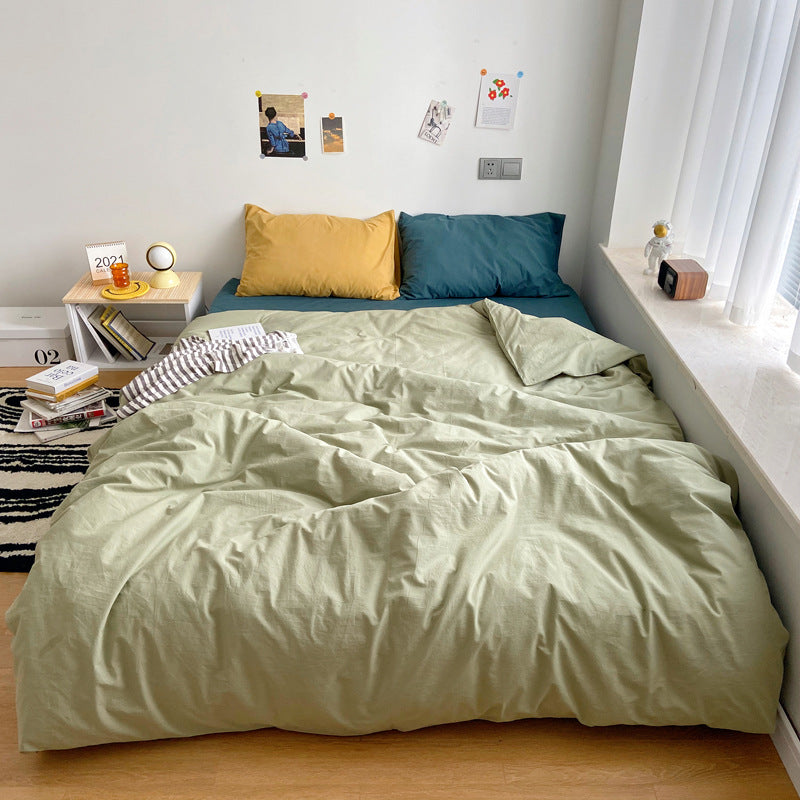 Earthy Color Combo Bedsheet Set